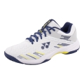 Buty do badmintona Yonex Power Cushion Cascade Accel białe/niebieskie męskie